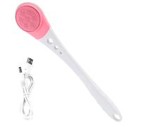 Electric Body Scrubber USB Rechargeable Long Handle Cleaner | Rechargeable Bath Brush For Deep Body Cleansing Back Legs Feet Arms And Full Body Skincare