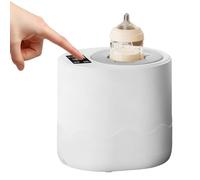 Electric Bottle Warmer, Adjustable Milk Heater, 5.71x4.33x5.12 Inches Breastmilk with Precise Temperature Control, ABS Material, Feeding Tool with Design, Bottle Warmer for Nursery Travel Use