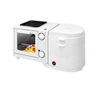 Electric Breakfast Station Multifunction Breakfast Machine Mini Oven Coffee Maker Eggs Frying Pan Household Bread Pizza Oven Grill.