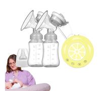 Electric Breastfeeding Pump, Food-Grade Breast Pump Milking Machine, Multiple Modes, Portable Breast Pumps for Home Travel Breastfeeding, Efficient and Quiet Pumping System, Comfortable