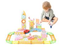 Electric Brick Gear Building Toy -Delightful Gears Educational Toys - Simple To Use Interlocking Learning Blocks Educational, Girls, Kids