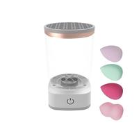 Electric Brush Cleaner, Automatic Spinner Cleaner, Cosmetic Brush Cleaning Tool, Dressing Room Dryer with User Friendly and Compact Design for Efficient Clean, 1 Piece