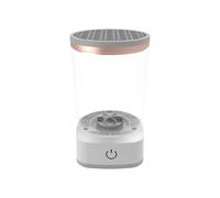 Electric Brush Cleaner, Makeup Brush Cleaning Machine, Compact Broom Cleaning Tool, 6.3x3.54 inches Fast & Efficient Foundation Clean for Dressing Room