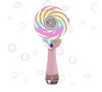 Electric Bubble Wand, Light-Up Windmill Toy, Rechargeable Lollipop Blower, Color-Changing Fun Design for Birthday, Wedding, Classroom, Easter, Carnival, Outdoor Play Use
