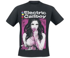 Electric Callboy Eat Me Alive Uomo T-Shirt Nero 100% Cotone Regular