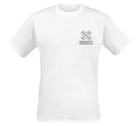 Electric Callboy In Tekkno We Trust Uomo T-Shirt Bianco 100% Cotone Regular
