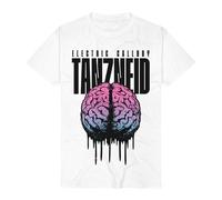 Electric Callboy TANZNEID Melting Brain Uomo T-Shirt Bianco 4XL 100% Cotone Regular