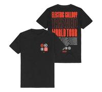 Electric Callboy TANZNEID Tour Type Uomo T-Shirt Nero 100% Cotone Regular