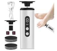 Electric Callus Remover for Feet, Foot Scraper Dead Skin Remover, Ergonomic Pedicure Tool, 9 Adjustable Speeds, for Winter Cracked Heels, Smooth Skin Care, 5.35x1.61x1.61 Inches