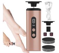 Electric Callus Remover for Feet, Foot Scraper Dead Skin Remover, Ergonomic Pedicure Tool, 9 Adjustable Speeds, for Winter Cracked Heels, Smooth Skin Care, 5.35x1.61x1.61 Inches