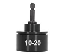 Electric Cap Sealing Machine Head, Bottle Capper Bit 10-20 mm, Handheld Electric Capping Accessory for Food Beverage Cosmetics Pharma with Rubber Pad Seal