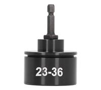Electric Cap Sealing Machine Head for 23-36 mm Bottle Caps, Metal Capping Bit Compatible with Electric Drills and Pneumatic Tools for Food, Beverage, Cosmetics