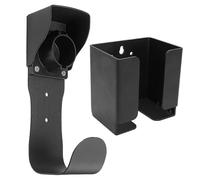 Electric Car Charger Holder | Wall Mounted J1772 Plug J-Hook Dock Combination Waterproof EV Charing Supplies for Vehicle Outdoors