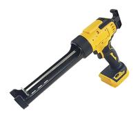 Electric Caulking Gun with 6-Speed Adjustment and LED Light for Dewalt 20V 18V Battery