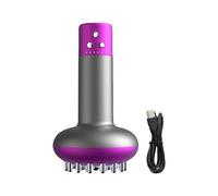 Electric Cellulite Massager Brush - 6.3 Inch Heated Body Sculpting Tool | ABS Cordless Massage Device - USB Rechargeable Skin Firming Scraper for Belly Legs Arms and Neck Care