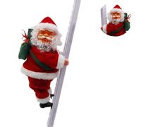 Electric Christmas Santa Claus Climbing Ladder for Child (no Battery)