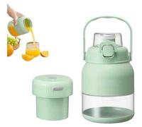 Electric Citrus Juicer 28 Oz,with Straw and Two Lids,Portable Electric Fresh Juice Blender,Multifunctional Large-Capacity Wireless Blenders of Fruits and Smoothies