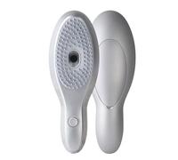 Electric Comb, Scalp Massage Brush, Cordless Hair Massager, Comfortable Grip Design, Rechargeable Styling Tool for Women Men Hair Care, Spa, Relaxation, Daily Use, Gray