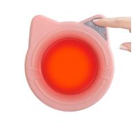 Electric Cup Warmer - Beverage Heating Plate for Coffee Tea Milk | Smart Touch Control with Temperature Settings, Non Slip Base Desk Warmer for Office Home or Study Use 4.52x5.9 in