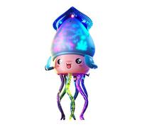 Electric Dancing Octopus Toy - 10.5x10x27cm LED Light Music Interactive Crawling Octopus Sensory Game Toy, Automatic Obstacle Avoidance Dancing Octopuss For Kids Family Garden Pool