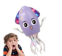 Electric Dancing Octopus Toy, Automatic Obstacle Avoidance Robot, USB Rechargeable Electricity Octopus, Sturdy LED Lights and Music, Interactive Fun for Home Indoor Travel