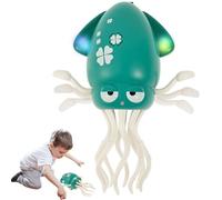 Electric Dancing Octopus Toy, giocattolo magico per bambini con luci a LED e musica, Tummy Time Toys automatico evita gli ostacoli, regalo per ragazze ragazzo compleanno