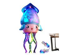 Electric Dancing Octopus Toy - Sensory Game Light Music, Automatic Interaction Style, 10.5x10x27cm Dimensions, 3 AA Battery Powered, Professional ABS Electronic Components, For Kids Garden & Pool