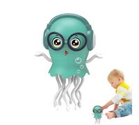 Electric Dancing Octopus Toy, Smart Interactive Wiggly Robotic Octopus | Funny Games Prank Stuff With Light Music, Educational Preschool Learning Activities For Kids Crawling