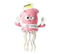Electric Dancing Squid Toy - 15×9.2×23.3cm Automatic Crawling Jellyfish Squid Toy Kids Electric Dancing Toys With Sound Light Music Obstacle Avoidance Sensor For Children