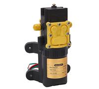 Electric Diaphragm Pump, Self Priming Mini Water Pump with Pressure Sensor, 12V 2-3A Low Current, 3.1L/min Flow ABS Housing for RV Yacht Sprinkler System