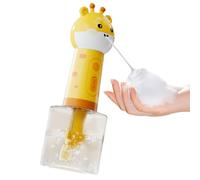 Electric Dog Cleaner, Soap Frother Machine, 3.27x9.45in Handheld Foam Dispenser, Cordless, Quick Lathering System for Pet, Bathing, Hair Washing, Bathroom, Cleaning