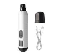 Electric Dog Nail Trimmer, 5 Speed Rechargeable Pet Nail Grinder, Low Noise Toenail Grooming Tool for Small, Medium, Large Dogs and Cats, 7.09 x 1.38 x 1.18 inches