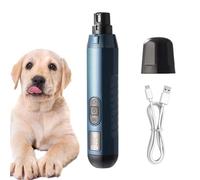 Electric Dog Nail Trimmer, 5-Speed Ricaricabile Cat Toenail Grinder, Pet Paws Grooming Tool for Small, Medium, and Large Dogs and Cats, Safe and Efficient Electric Nail