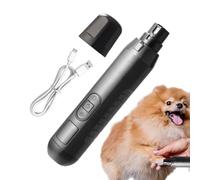 Electric Dog Nail Trimmer, 5-Speed Ricaricabile Gatti Toenail Grinder, 7,09 x 1,38 in Pet Paws Grooming Tool for Small, Medium, Large Cats and Dogs, Safe, Quiet Grooming