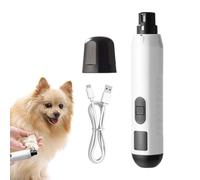Electric Dog Nail Trimmer, 5-Speed Ricaricabile Gatti Toenail Grinder, 7,09 x 1,38 in Pet Paws Grooming Tool for Small, Medium, Large Cats and Dogs, Safe, Quiet Grooming