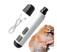 Electric Dog Nail Trimmer, 5 velocità ricaricabile Grinder, Professional Cats and Dogs Toenail Trimmer, Low Noise Pet Paws Grooming Tool for Small, Medium, Large Pets