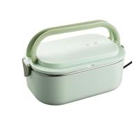 Electric Double-Grid Constant-Temperature | Heated Lunch Box With Handle | Adult Office Lunch Warmer Box For Office, Home, Classroom, Dormitory, Workplace, Camping, Travel School, Car, Truck,