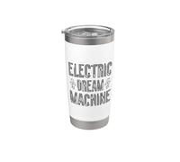 Electric Dream Machine Supercharge Elettriche A Ventola Bicchiere termico in acciaio inox doppia parete