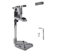 Electric Drill Stand | Multi - Function Grinder Bracket & Bench Clamp | Aluminum Alloy Workstation for Woodworking/Polishing/Drilling | 60mm Depth Scale & Dual Tool Mount