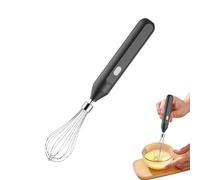 Electric Egg Beater, 3 Speed Handheld Blender, 1.38 x 1.18 x 7.09 in USB Charging Mixer, Built in 800 mAh Battery, Lightweight Ergonomic for Hot Chocolate, Frothing, Stirring, Salad
