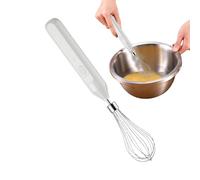 Electric Egg Beater, 3 Speed Handheld Blender, 1.38 x 1.18 x 7.09 in USB Charging Mixer, Built in 800 mAh Battery, Lightweight Ergonomic for Hot Chocolate, Frothing, Stirring, Salad