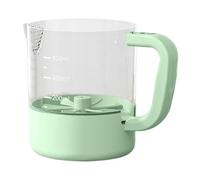 Electric Egg Churn, 1L Cordless Food Blender, 2-in-1 Whisk & Filter for Eggs, Portable Kitchen Mixing Tool, for Milk Foam Hot Chocolate Salad Dressing Food Sauces Home Apartment Use