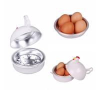 Electric Egg Cooker Microonde Uova Caldaia Pentola Vapore Per Cuociuova