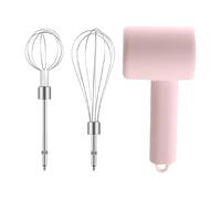 Electric Egg Whisk, ricaricabile Mixer Tool, Design con altoparlanti regolabili e lunga durata della batteria, (1 unità, bianco), per frullati di miscelazione, Whipping Egg Whites