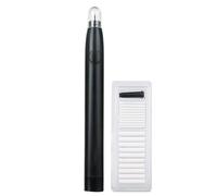 Electric Eraser, Battery Powered Drawing Erasers 2 Size Refills Small Size Clean Erase Pencil Eraser for Artists, Art Pencils, Drawing, Painting (17.5cm)