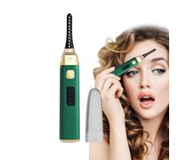 Electric Eyelash Curler, Fast Heat-Up Tool, 5.91x0.79in Long-Lasting Curls, Authentic Eye Makeup Accessory, Portable Compact Design for Quick Curling Solution