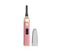 Electric Eyelash Curler, Fast Heat-Up Tool, 5.91x0.79in Long-Lasting Curls, Authentic Eye Makeup Accessory, Portable Compact Design for Quick Curling Solution