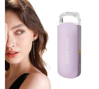 Electric Eyelash Curler - Heat Sensitive Silicone Pad Quick 3 Temp Control | Portable Curler Mini Lash Curler for Long-lasting Hold, Curling, Styling, 3D Eye Makeup, Natural Look