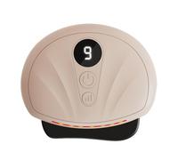 Electric Face Massage Tool, Facial Glow Booster, 3.94x3.15x0.79 Inches, Care Absorption Enhancer, Gentle Vibrating Technology for Routines and Massager Use, Beige