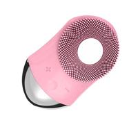 Electric Face Scrubber, Silicone Facial Cleansing Brush, Gentle Deep Pore Cleaner for Daily Routine, 4.57x2.8x1.22 Inches Sensitive Skin Exfoliation, Women Travel Gym Spa